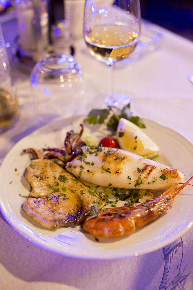 Local Seafood Gaeta, great to try on holiday in Italy