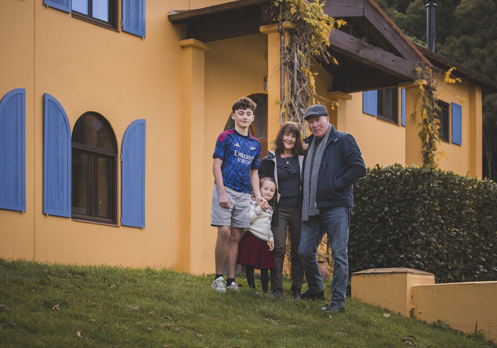 Family Portraits in Tuscany when on holiday in Italy